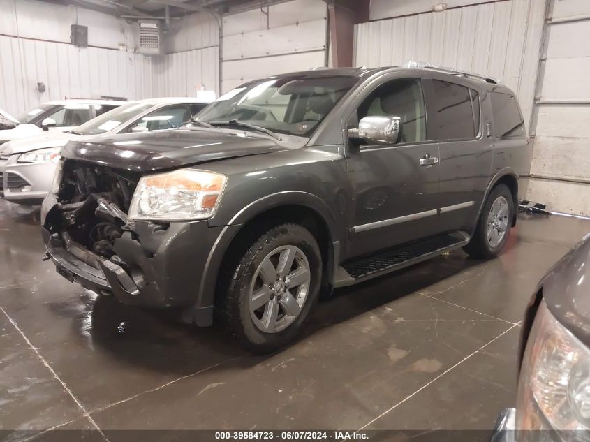 2012 Nissan Armada Platinum VIN: 5N1AA0NC3CN604200 Lot: 39584723