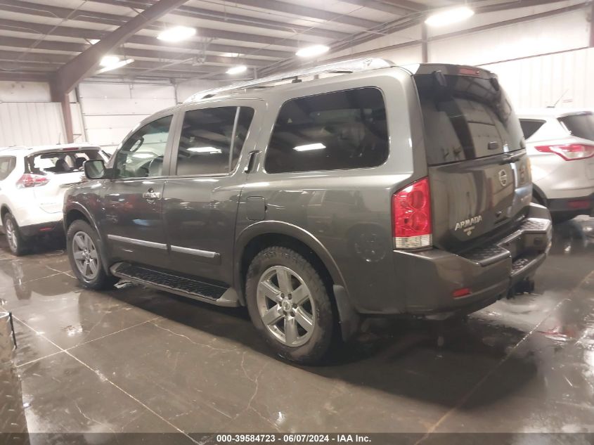 2012 Nissan Armada Platinum VIN: 5N1AA0NC3CN604200 Lot: 39584723