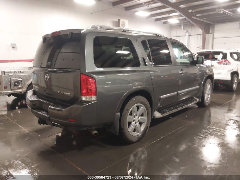 2012 Nissan Armada Platinum VIN: 5N1AA0NC3CN604200 Lot: 39584723