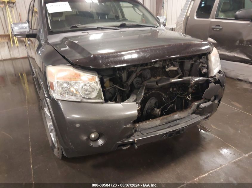 2012 Nissan Armada Platinum VIN: 5N1AA0NC3CN604200 Lot: 39584723