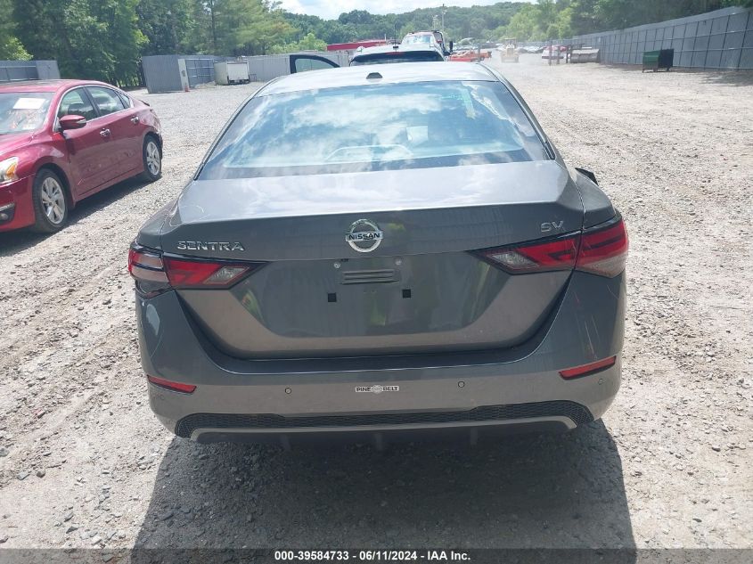 2020 Nissan Sentra Sv Xtronic Cvt VIN: 3N1AB8CV9LY205933 Lot: 39584733
