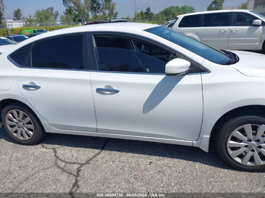 2015 Nissan Sentra S VIN: 3N1AB7AP4FY349263 Lot: 39584735