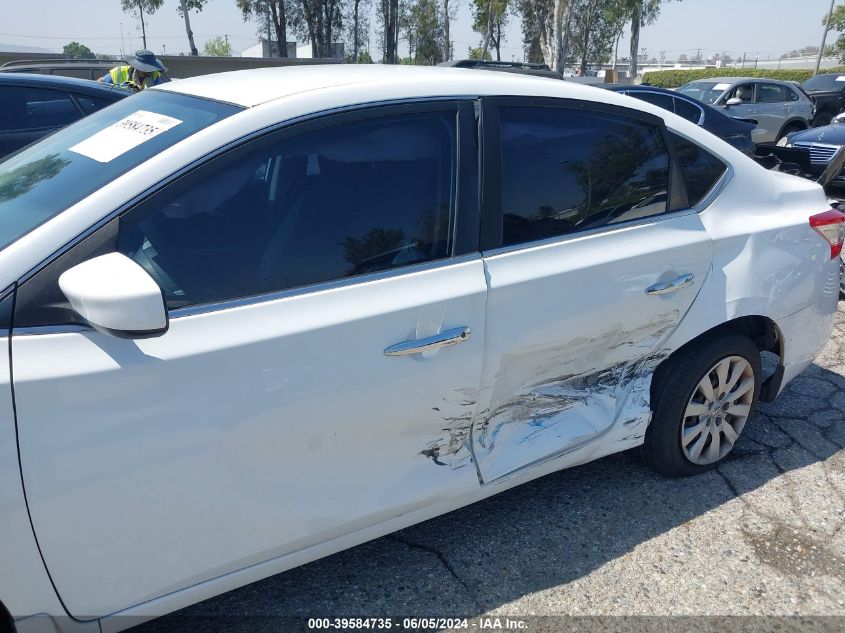 2015 Nissan Sentra S VIN: 3N1AB7AP4FY349263 Lot: 39584735