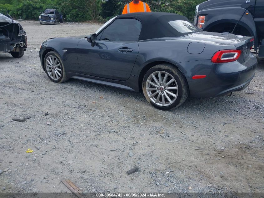 2017 Fiat 124 Spider Lusso VIN: JC1NFAEK3H0125474 Lot: 39584742