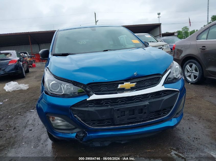 2020 Chevrolet Spark Fwd Ls Automatic VIN: KL8CB6SA3LC423991 Lot: 39584746