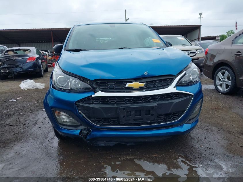 2020 Chevrolet Spark Fwd Ls Automatic VIN: KL8CB6SA3LC423991 Lot: 39584746