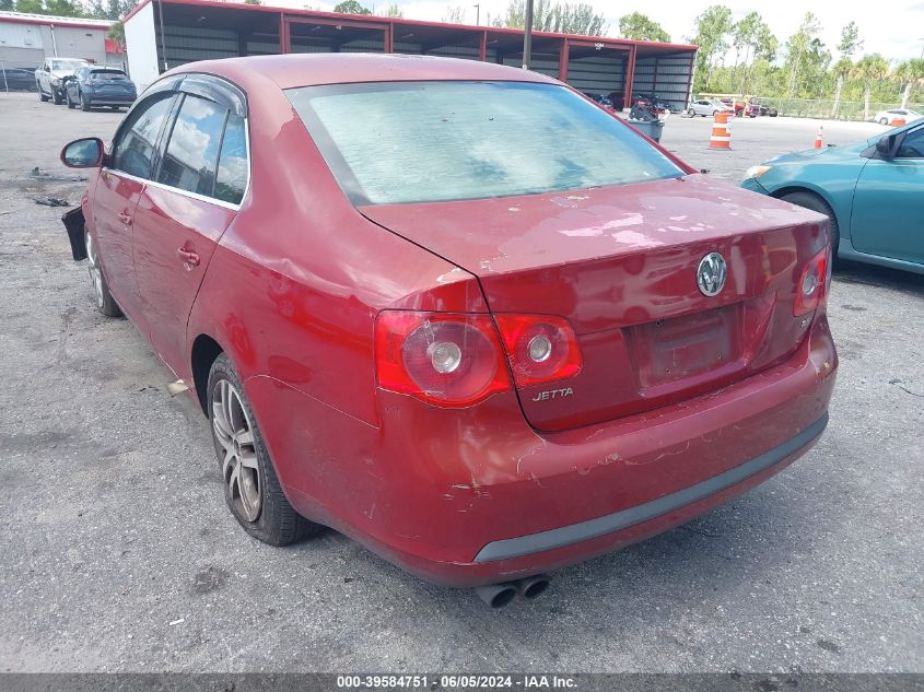 2006 Volkswagen Jetta 2.5 VIN: 3VWRF81K36M707570 Lot: 39584751