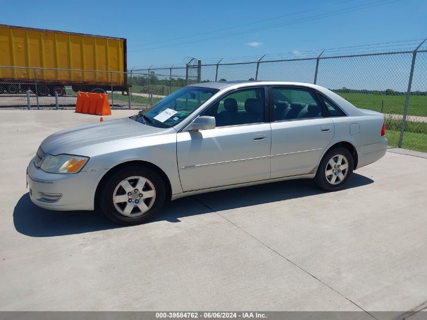 2001 Toyota Avalon Xl/Xls VIN: 4T1BF28BX1U163320 Lot: 39584762