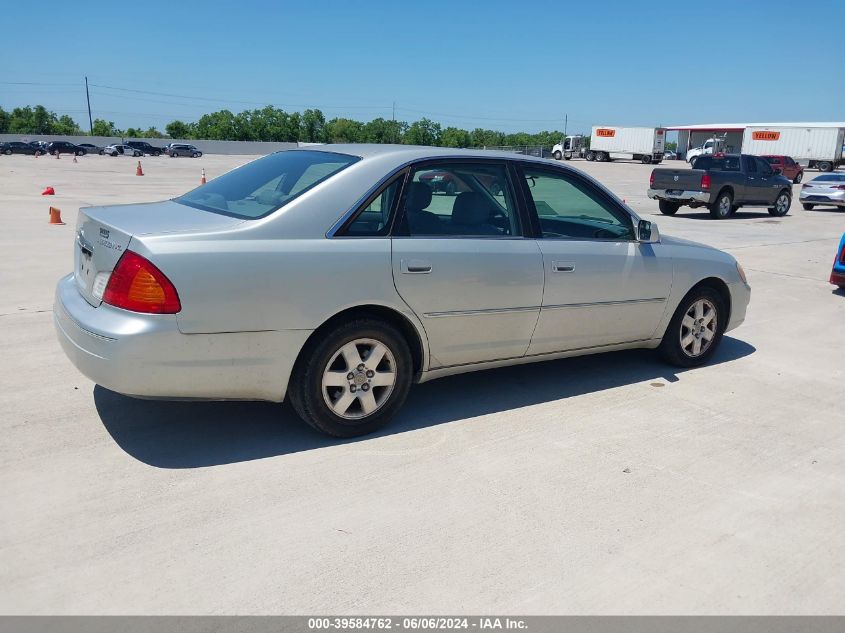 2001 Toyota Avalon Xl/Xls VIN: 4T1BF28BX1U163320 Lot: 39584762