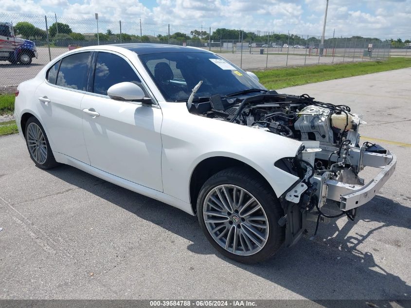 2017 Alfa Romeo Giulia Ti Rwd VIN: ZARFAECN6H7553580 Lot: 39584788