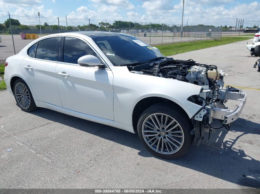 2017 Alfa Romeo Giulia Ti Rwd VIN: ZARFAECN6H7553580 Lot: 39584788