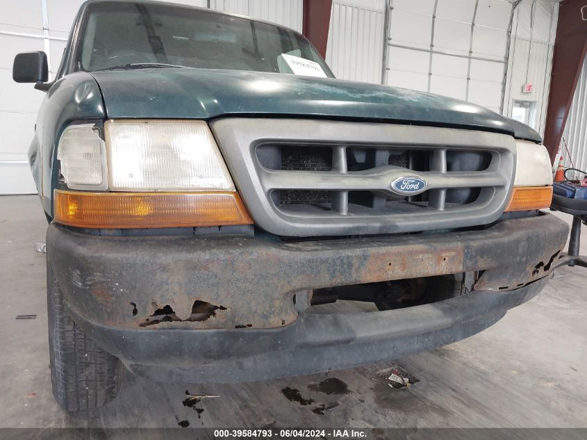 1998 Ford Ranger Splash/Xl/Xlt VIN: 1FTYR10C4WUA46411 Lot: 39584793