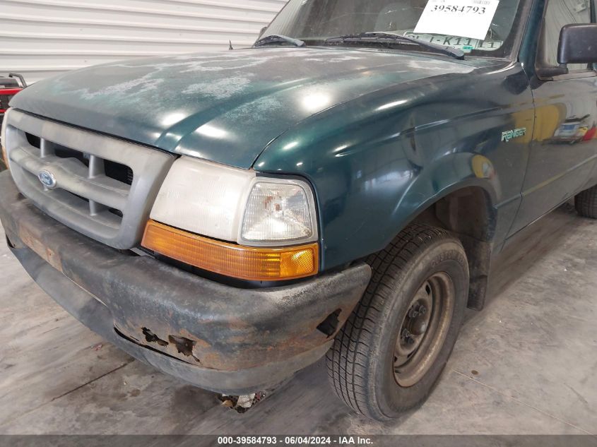 1998 Ford Ranger Splash/Xl/Xlt VIN: 1FTYR10C4WUA46411 Lot: 39584793