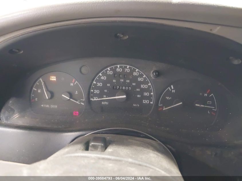 1998 Ford Ranger Splash/Xl/Xlt VIN: 1FTYR10C4WUA46411 Lot: 39584793