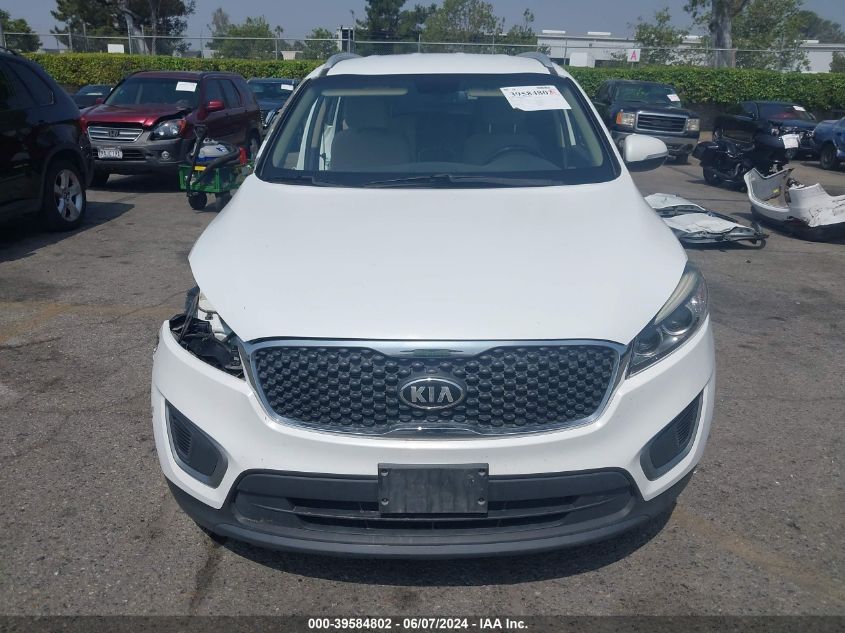 2016 KIA SORENTO 2.4L LX - 5XYPGDA31GG055135