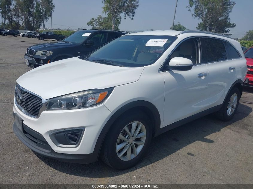 2016 KIA SORENTO 2.4L LX - 5XYPGDA31GG055135