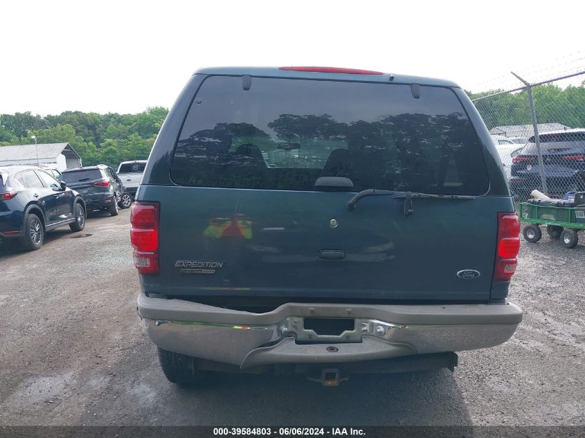 2000 Ford Expedition Eddie Bauer VIN: 1FMPU18L9YLC47109 Lot: 39584803
