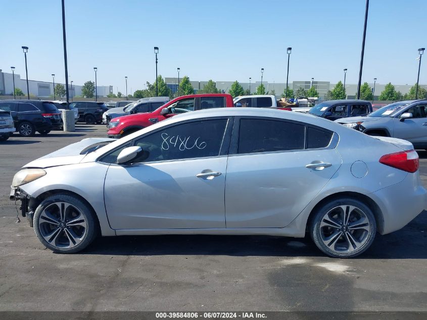 2014 Kia Forte Ex VIN: KNAFX4A88E5070919 Lot: 39584806