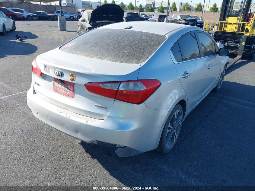 2014 Kia Forte Ex VIN: KNAFX4A88E5070919 Lot: 39584806