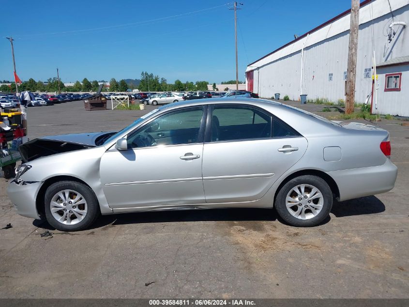 2005 Toyota Camry Le V6 VIN: 4T1BF30K35U592144 Lot: 39584811