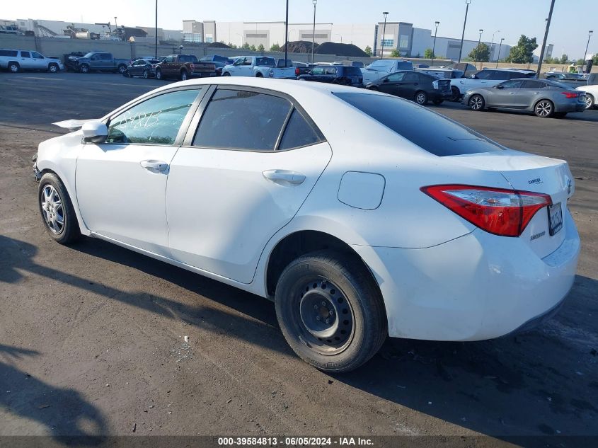 2014 Toyota Corolla L VIN: 5YFBURHE1EP091035 Lot: 39584813