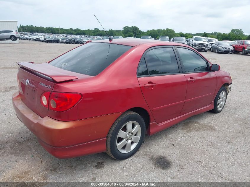 2006 Toyota Corolla S VIN: 1NXBR32E76Z753062 Lot: 39584818