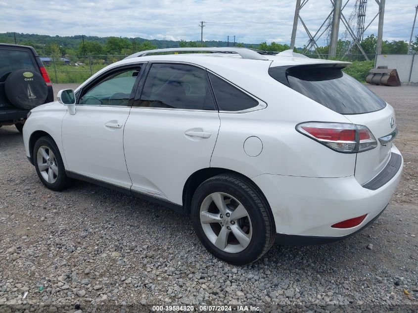 2014 Lexus Rx 350 VIN: 2T2BK1BA6EC250480 Lot: 39584820