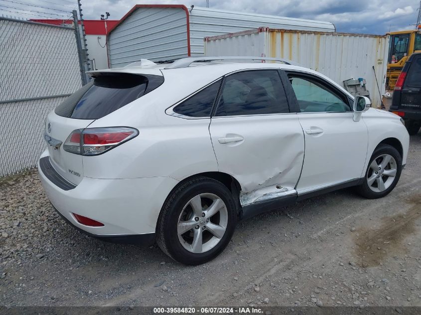 2014 Lexus Rx 350 VIN: 2T2BK1BA6EC250480 Lot: 39584820