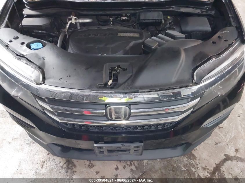 2016 Honda Pilot Ex-L VIN: 5FNYF6H63GB010840 Lot: 39584821