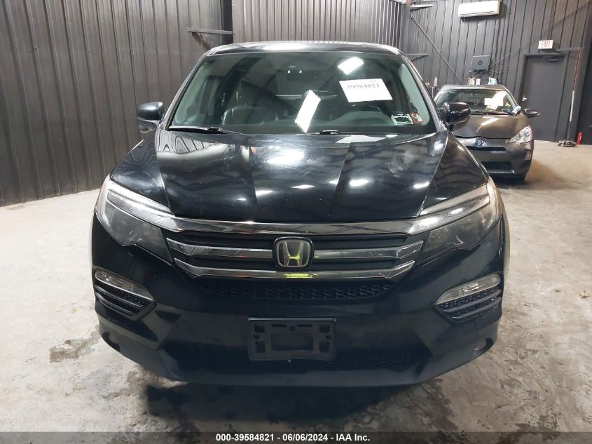 2016 Honda Pilot Ex-L VIN: 5FNYF6H63GB010840 Lot: 39584821