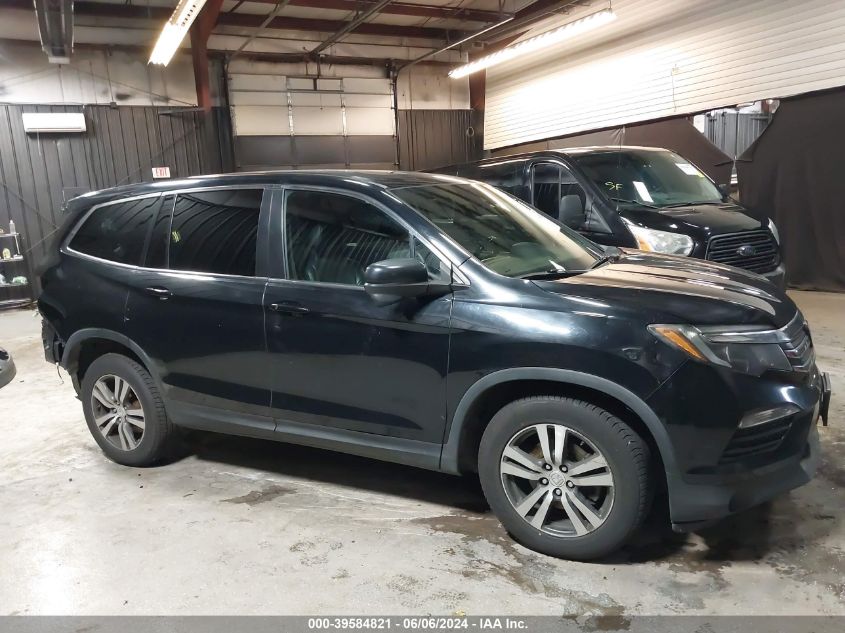2016 Honda Pilot Ex-L VIN: 5FNYF6H63GB010840 Lot: 39584821
