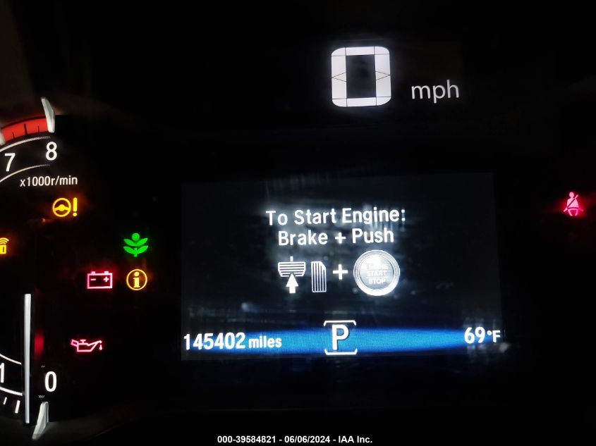 2016 Honda Pilot Ex-L VIN: 5FNYF6H63GB010840 Lot: 39584821