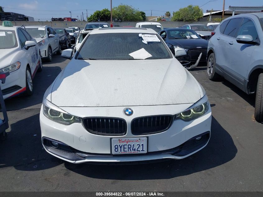 2018 BMW 430I Gran Coupe VIN: WBA4J1C54JBG78865 Lot: 39584822