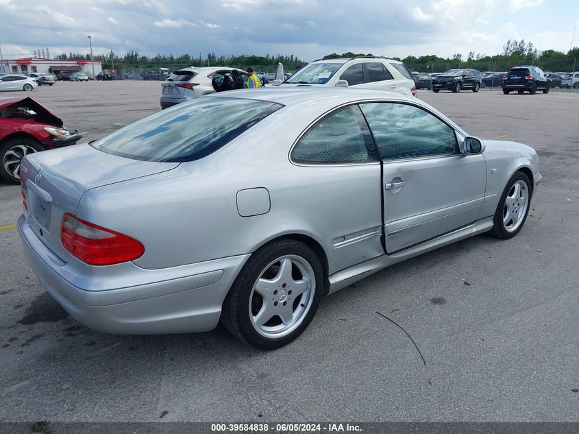 1999 Mercedes-Benz Clk 430 VIN: WDBLJ70G2XF096476 Lot: 39584838
