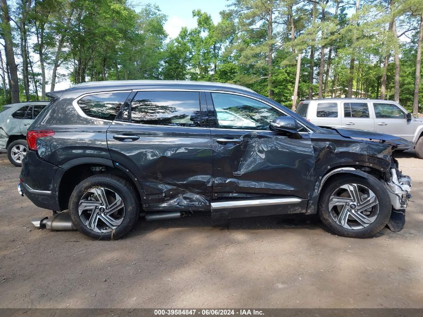 2021 Hyundai Santa Fe Sel VIN: 5NMS34AJ0MH335005 Lot: 39584847