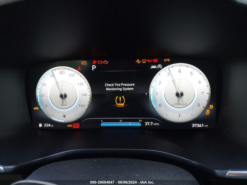 2021 Hyundai Santa Fe Sel VIN: 5NMS34AJ0MH335005 Lot: 39584847