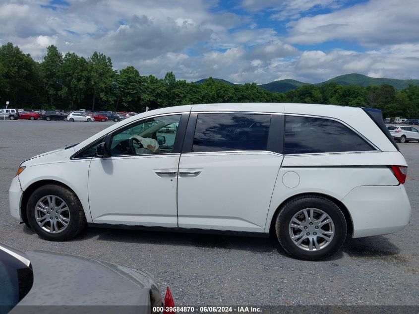 2013 Honda Odyssey Ex-L VIN: 5FNRL5H68DB058868 Lot: 39584870