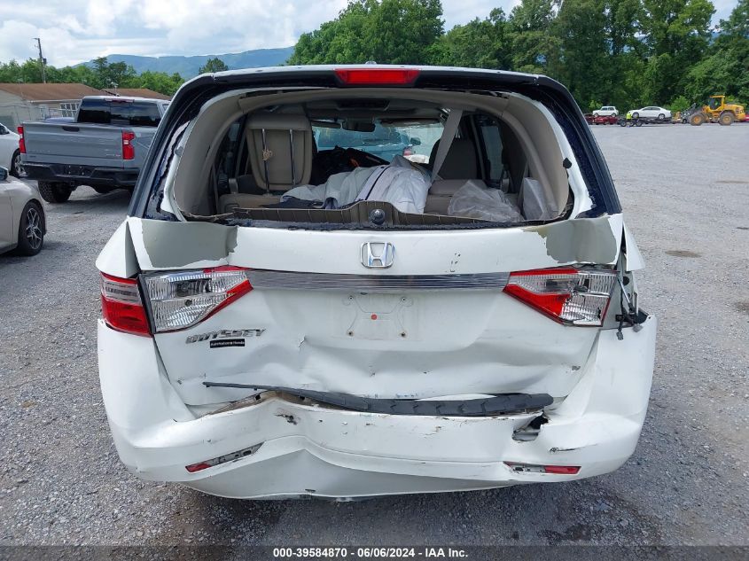 5FNRL5H68DB058868 2013 Honda Odyssey Ex-L