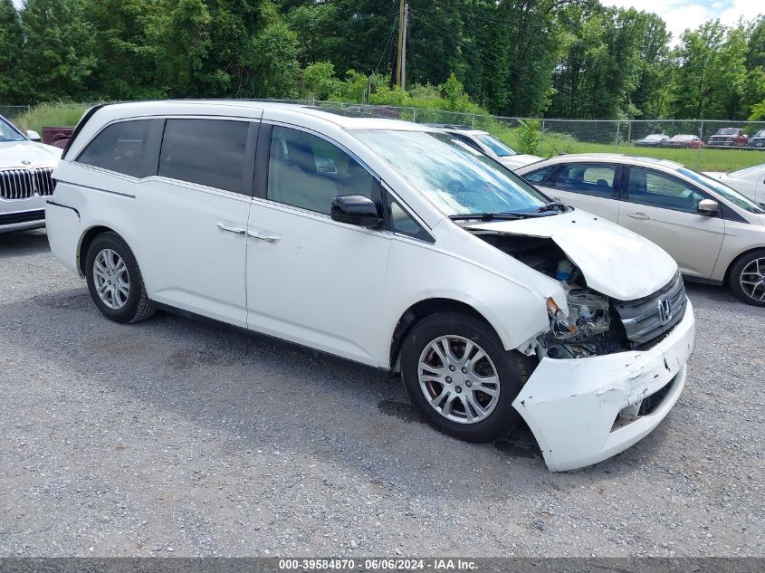 5FNRL5H68DB058868 2013 Honda Odyssey Ex-L