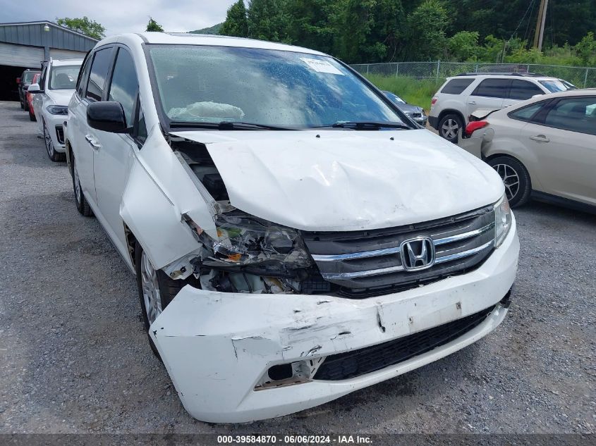 5FNRL5H68DB058868 2013 Honda Odyssey Ex-L