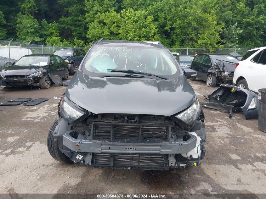 2020 Ford Ecosport Se VIN: MAJ6S3GL7LC389878 Lot: 39584873