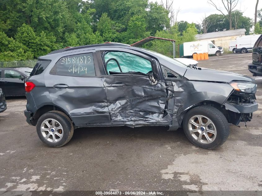 2020 Ford Ecosport Se VIN: MAJ6S3GL7LC389878 Lot: 39584873