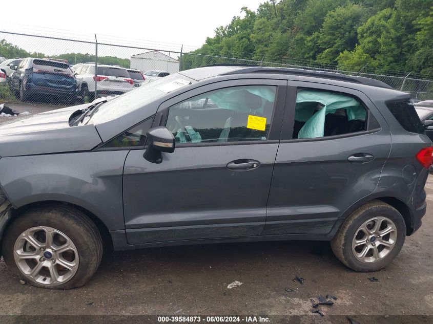 2020 Ford Ecosport Se VIN: MAJ6S3GL7LC389878 Lot: 39584873