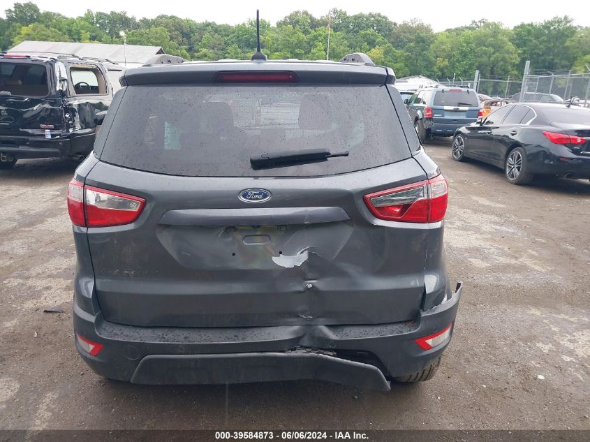 2020 Ford Ecosport Se VIN: MAJ6S3GL7LC389878 Lot: 39584873