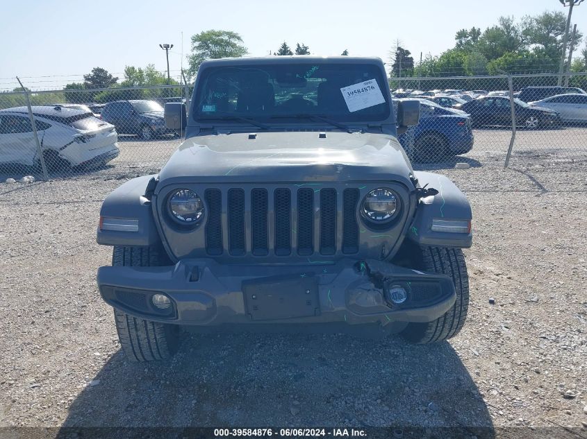 2022 Jeep Wrangler Unlimited High Altitude 4X4 VIN: 1C4HJXEGXNW185290 Lot: 39584876