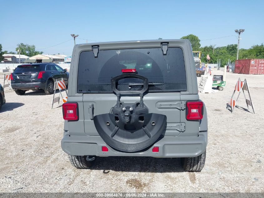 2022 Jeep Wrangler Unlimited High Altitude 4X4 VIN: 1C4HJXEGXNW185290 Lot: 39584876