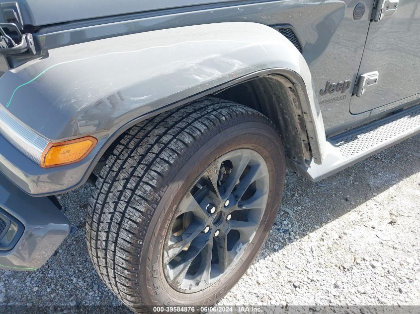 2022 Jeep Wrangler Unlimited High Altitude 4X4 VIN: 1C4HJXEGXNW185290 Lot: 39584876