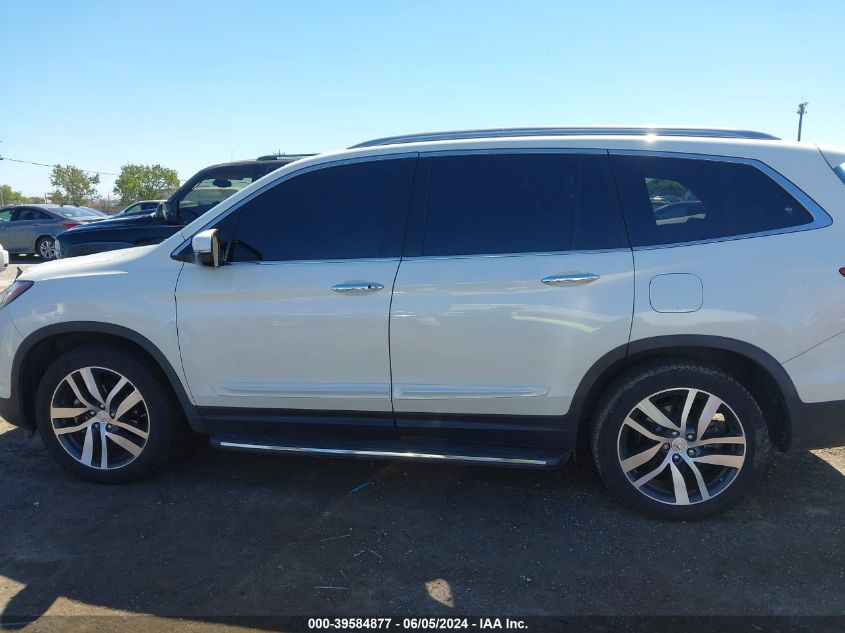 2017 Honda Pilot Touring VIN: 5FNYF6H93HB094671 Lot: 39584877