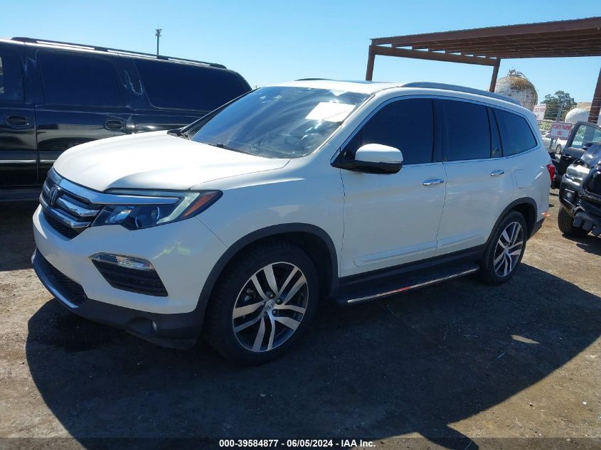 2017 Honda Pilot Touring VIN: 5FNYF6H93HB094671 Lot: 39584877