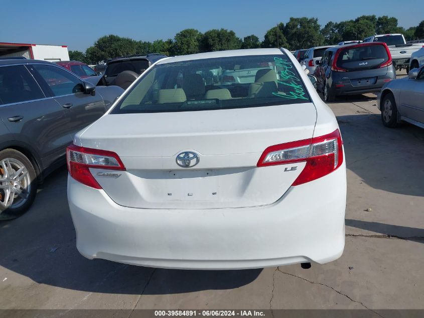 2012 Toyota Camry Se/Le/Xle VIN: 004T4BF1FK6CR2682 Lot: 39584891